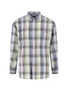 Auralee Long Sleeve Button-down Check Shirt In Multi