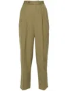Auralee Pleat-detail Wide-leg Trousers