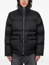 Auralee Mens Black Super Light Ripstop Down Jacket In Black