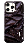 Auramma Black Crinkle Iphone 16 Pro Max Case In Black
