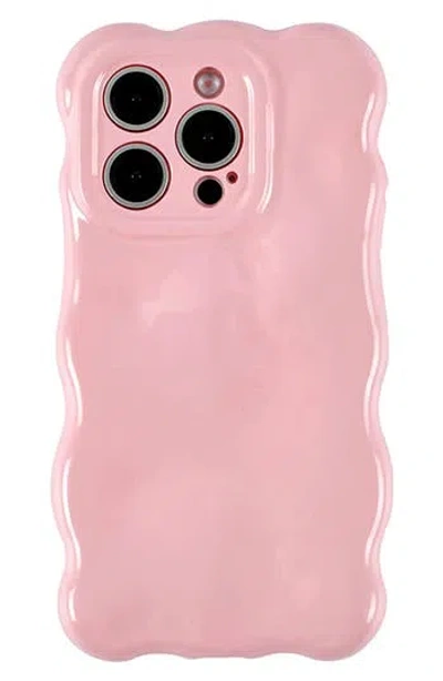 Auramma Bubbles Iphone 15 Pro Max Case In Baby Pink