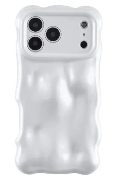 Auramma Bubbles Iphone 17 Pro Phone Case In White