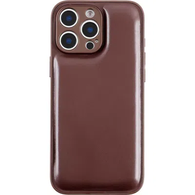 Auramma Cushion Iphone 16 Pro Max Phone Case In Brown
