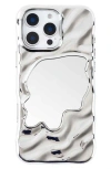 Auramma Flowy Mirror Iphone 16 Pro Max Case In Metallic