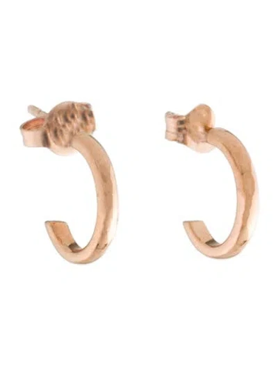 Pre-owned Aurate 14k Huggie Earrings In Multicolor