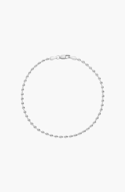 Aurate Ball Chain Bracelet In Metallic