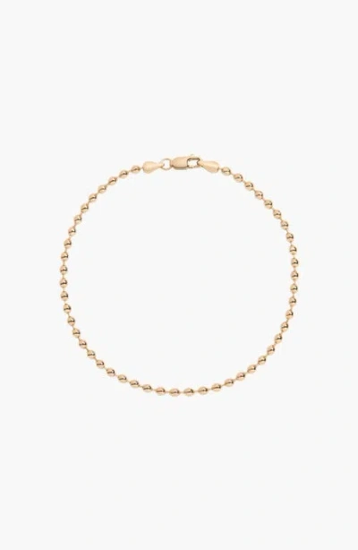Aurate Ball Chain Bracelet In Transparent