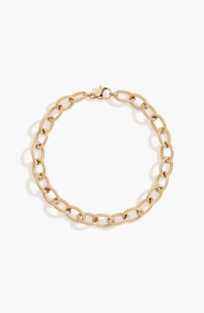 Aurate Link Chain Bracelet In Stainless Steel