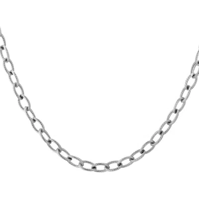 Aurate Link Chain Necklace In Stainless Steel