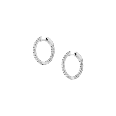 Aurate New York 1ct Luxury Lab Grown Diamond Hoops In Yellow