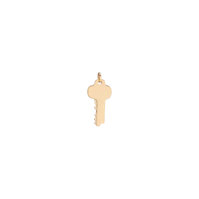 Aurate New York 1st Apartment Key Charm In Yellow