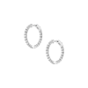 Aurate New York 2ct Luxury Lab Grown Diamond Hoops In White