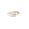 Aurate New York 2ct Oval Lab Grown Diamond Solitaire Ring In White