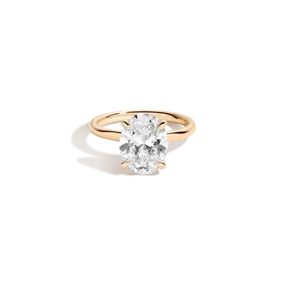 Aurate New York 4ct Oval Lab Grown Diamond Solitaire Ring In Multi