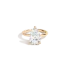 Aurate New York 4ct Pear Lab Grown Diamond Solitaire Ring In Multi