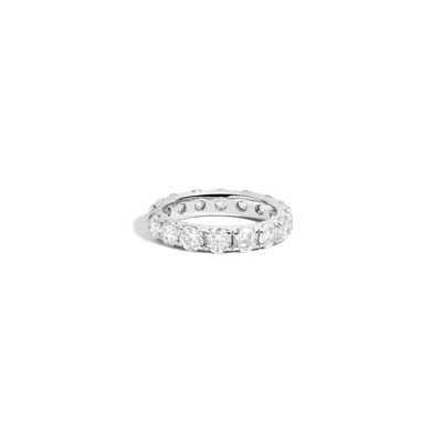 Aurate New York 4ct Round Lab Grown Diamond Eternity Ring In White