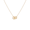 Aurate New York Bold Connection Necklace In Gold