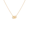 Aurate New York Bold Connection Necklace In Yellow