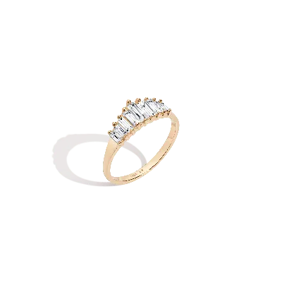 AURATE NEW YORK AURATE NEW YORK BROOKLYN BAGUETTE DIAMOND RING
