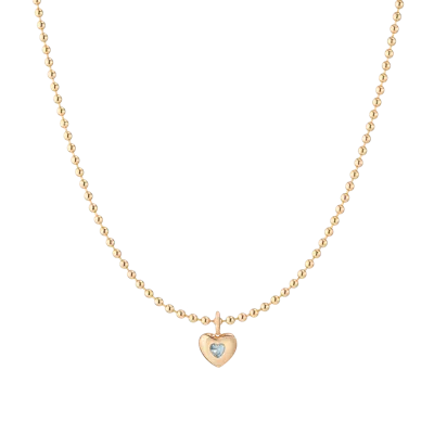 Aurate New York Candy Heart Charm For Bundle In Yellow