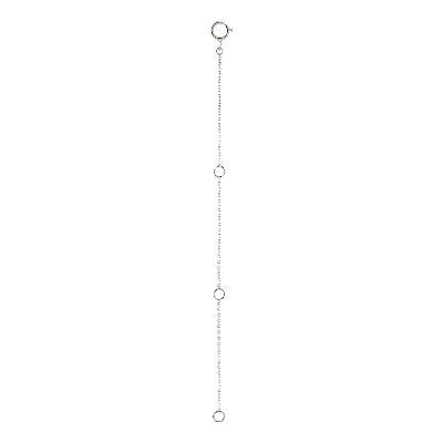 Aurate New York Chain Extender In White