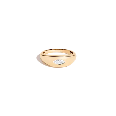 Aurate New York Chunky Lab Grown Diamond Marquise Ring