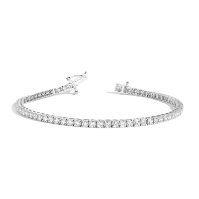 Aurate New York Classic Lab Grown Diamond Tennis Bracelet - 3ct In Yellow