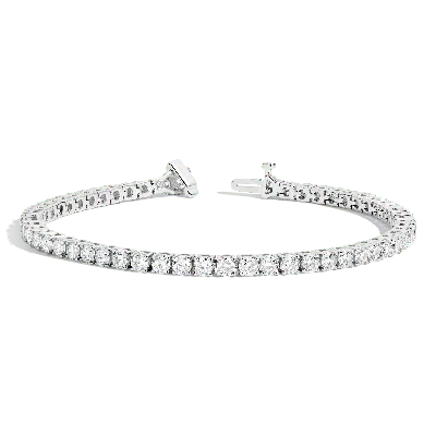 Aurate New York Classic Lab Grown Diamond Tennis Bracelet - 6ct In Rose