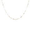 Aurate New York Classic Pearl Station Necklace In Rose