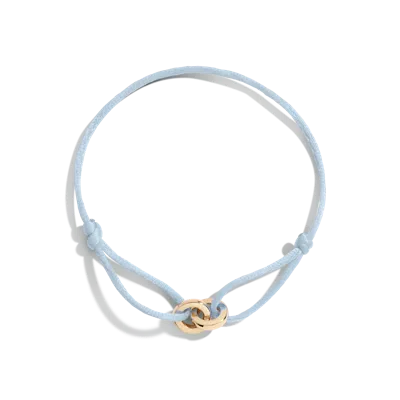 Aurate New York Cord Connection Bracelet In Yellow