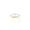 Aurate New York Custom Birthstone Ring In White