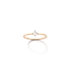Aurate New York Custom Birthstone Ring In White
