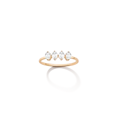 Aurate New York Custom Birthstone Ring In Yellow