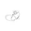 Aurate New York Emerald-cut Tapered Baguette Diamond Ring (natural Diamond) In Rose