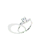 Aurate New York Emerald-cut Tapered Baguette Diamond Ring In Rose