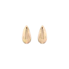 Aurate New York Fluted Teardrop Earrings