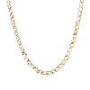 Aurate New York Gold Aurator Chain Necklace In White