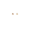 Aurate New York Gold Ball Studs 6mm In Rose
