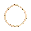 Aurate New York Gold Herringbone Chain Bracelet In Yellow