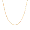 Aurate New York Gold Herringbone Chain Necklace In Yellow