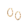 Aurate New York Gold Hoop Earrings - 4mm (30mm) In Yellow