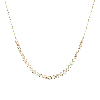 Aurate New York Graduated Lab Grown Diamond Bezel Necklace In Yellow