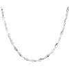 Aurate New York Herringbone Twist Necklace In Gold