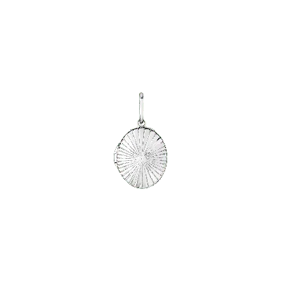 Aurate New York Infinity Locket Pendant In White
