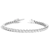 Aurate New York Lab Grown Diamond Bezel Tennis Bracelet In Rose