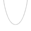 Aurate New York Lab Grown Diamond Bezel Tennis Necklace In Rose
