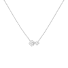 Aurate New York Lab Grown Diamond Duo Necklace In White
