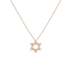 Aurate New York Lab Grown Diamond Star Of David Necklace In Gold