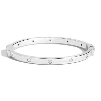 Aurate New York Lab Grown Diamond Station Cuff Bracelet In Rose