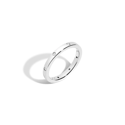 Aurate New York Lab Grown Diamond Station Ring In White